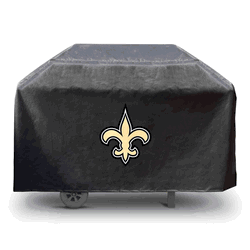 New Orleans Saints Rectangular Grill Cover - 68in x 21in x 35in