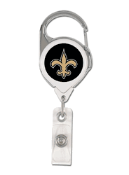New Orleans Saints Retractable Premium Badge Holder