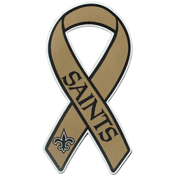 New Orleans Saints Ribbon Magnet