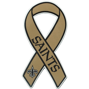 New Orleans Saints Ribbon Magnet
