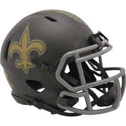 New Orleans Saints Riddell Speed Replica Mini Helmet - Salute To Service 4