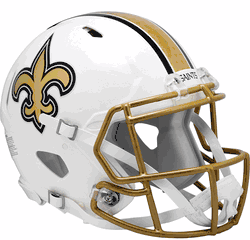 New Orleans Saints Speed Full Size Replica Football Helmet NEW FOR 2025