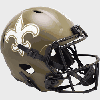 New Orleans Saints Speed Replica Full Size Football Helmet SALUTE TO SERVICE