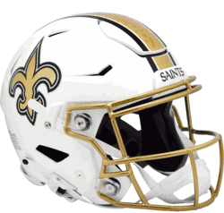 New Orleans Saints SpeedFlex Football Helmet 2025 Alternate On-Field