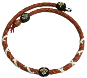 New Orleans Saints Spiral Necklace