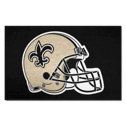 New Orleans Saints Starter Mat Accent Rug - 19in. x 30in., Helmet Logo