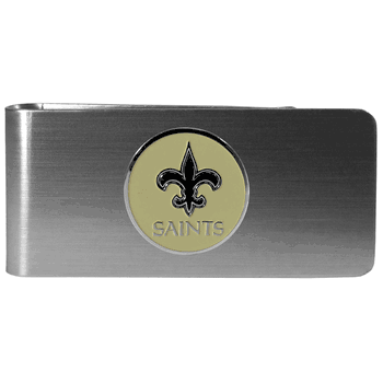 New Orleans Saints Steel Money Clip, Round