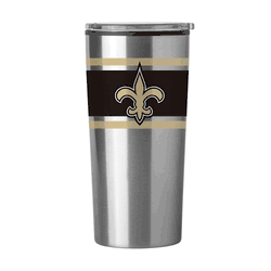 New Orleans Saints Stripe 20 oz Fusion Tumbler