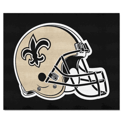 New Orleans Saints Tailgater Rug - 5ft. x 6ft., Helmet Logo