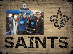 New Orleans Saints Team Name Clip Frame