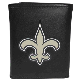 New Orleans Saints Tri-fold Wallet Large Logo
