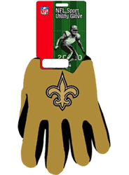 New Orleans Saints Two Tone Adult Size Gloves