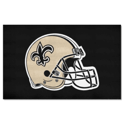 New Orleans Saints Ulti-Mat Rug - 5ft. x 8ft., Helmet Logo