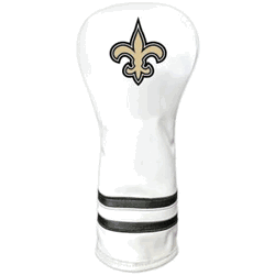 New Orleans Saints Vintage Fairway Headcover (White)