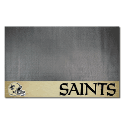 New Orleans Saints Vinyl Grill Mat - 26in. x 42in.