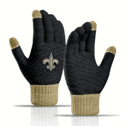 New Orleans Saints Waffle Knit Glove