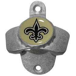 New Orleans Saints Wall Mounted Bottle Opener