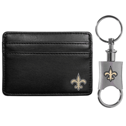 New Orleans Saints Weekend Wallet & Valet Key Chain