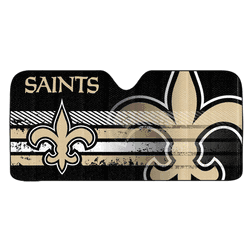 New Orleans Saints Windshield Sun Shade
