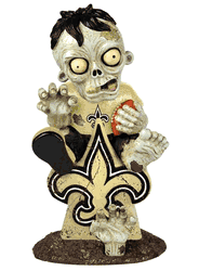 New Orleans Saints Zombie On Logo Figurine CO
