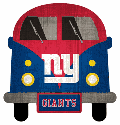 New York Giants 12" Team Bus Sign