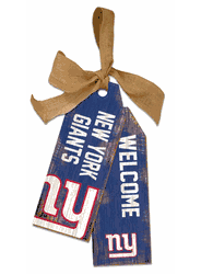 New York Giants 12" Team Tags
