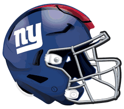 New York Giants 12in Authentic Helmet Sign