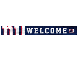 New York Giants 16in. Welcome Strip
