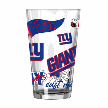 New York Giants 16oz Native Pint Glass