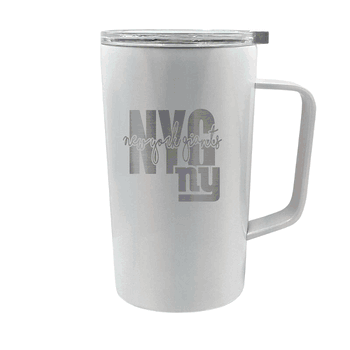 New York Giants 18oz Hustle Travel Mug