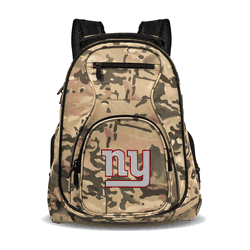 New York Giants 19" Premium Laptop Backpack, Camo