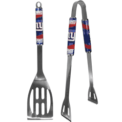 New York Giants 2 pc Steel BBQ Tool Set