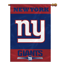 New York Giants 2-Sided 28 X 40 House Banner