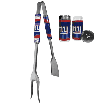 New York Giants 3 in 1 BBQ Tool and Salt & Pepper Shaker