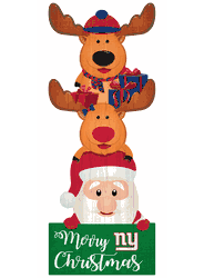 New York Giants 31" Santa Stack Leaner