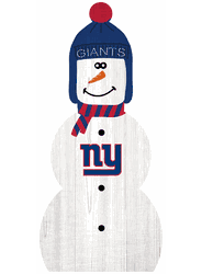 New York Giants 31" Snowman Leaner