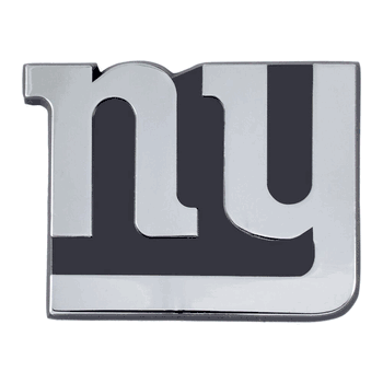 New York Giants 3D Chrome Metal Emblem