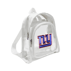 New York Giants 3D Logo Clear Mini Backpack