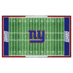 New York Giants 6 ft. x 10 ft. Plush Area Rug
