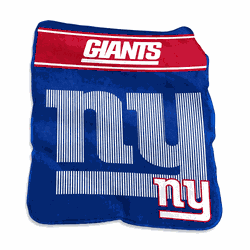 New York Giants 60x80 Raschel Throw