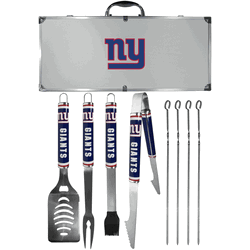 New York Giants 8 pc Logo BBQ Set