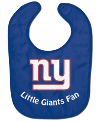 New York Giants All Pro Little Fan Baby Bib