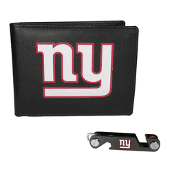 New York Giants Bi-fold Wallet & Key Organizer