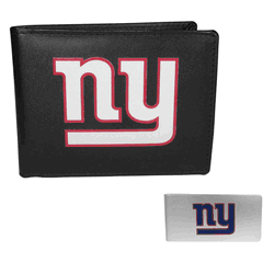 New York Giants Bi-fold Wallet & Money Clip