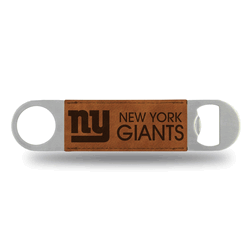 New York Giants Brown Laser Engraved Bar Blade