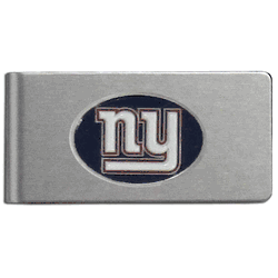 New York Giants Brushed Metal Money Clip
