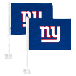 New York Giants Car Flag Large 1pc 11" x 14"