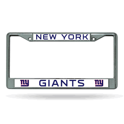 New York Giants Chrome Frame