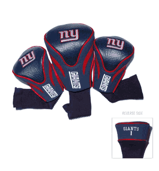 New York Giants Club 3 Piece Contour Headcover Set