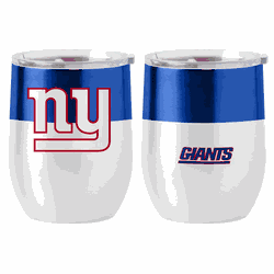 New York Giants Colorblock 16oz Stainless Curved Beverage